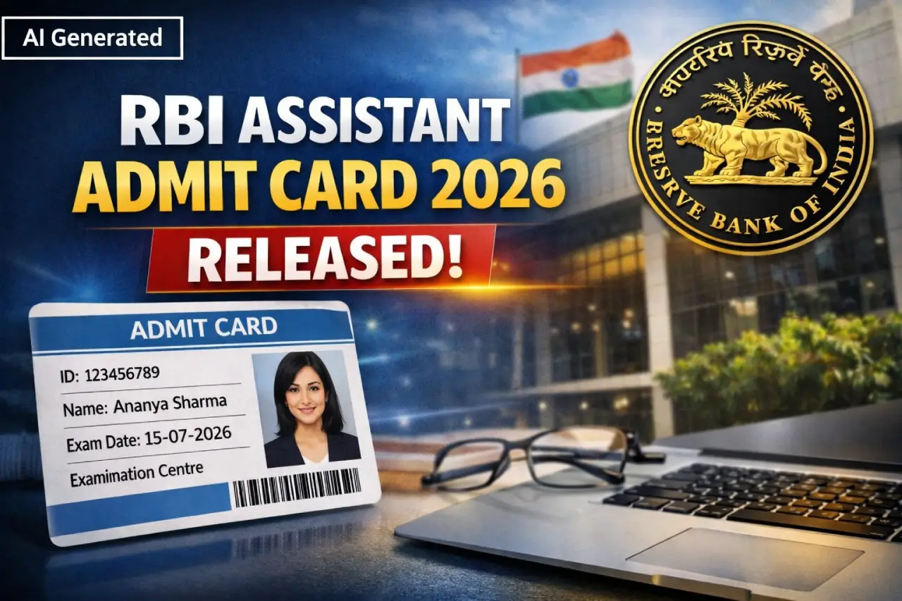 RBI Assistant Admit Card 2026 Released: Download Before the Exam