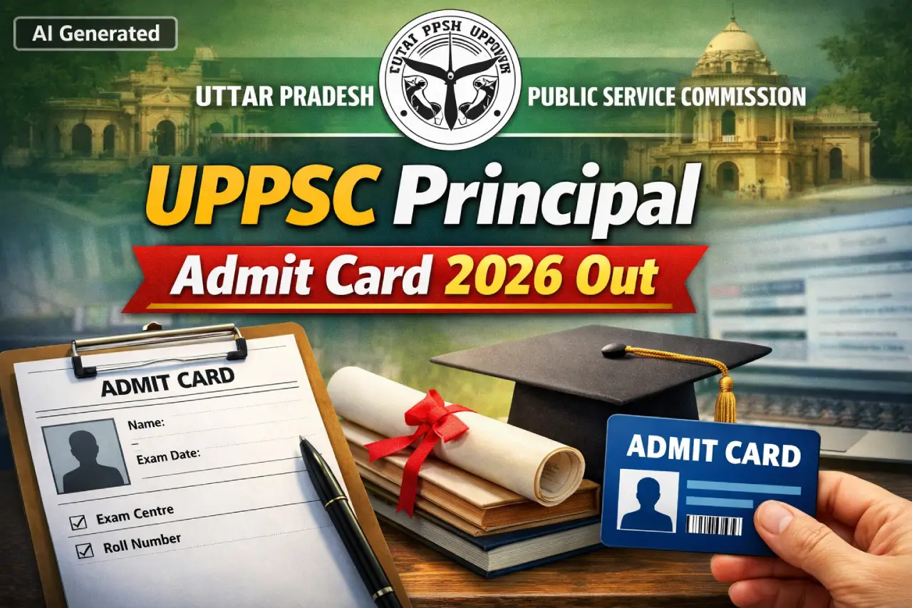 UPPSC Principal Admit Card 2026 Out: Download Now