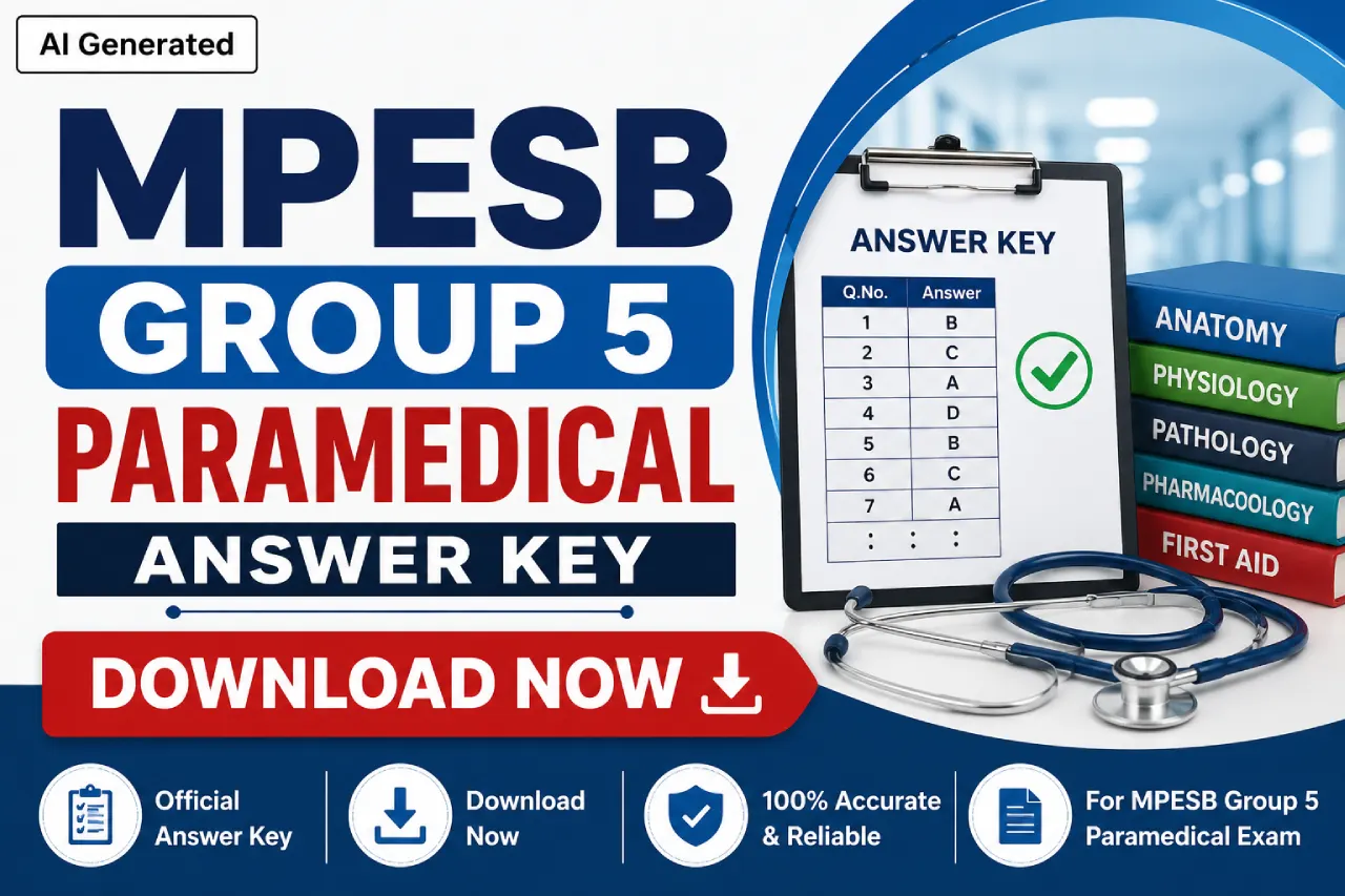MPESB Group 5 Paramedical Answer Key Download Now