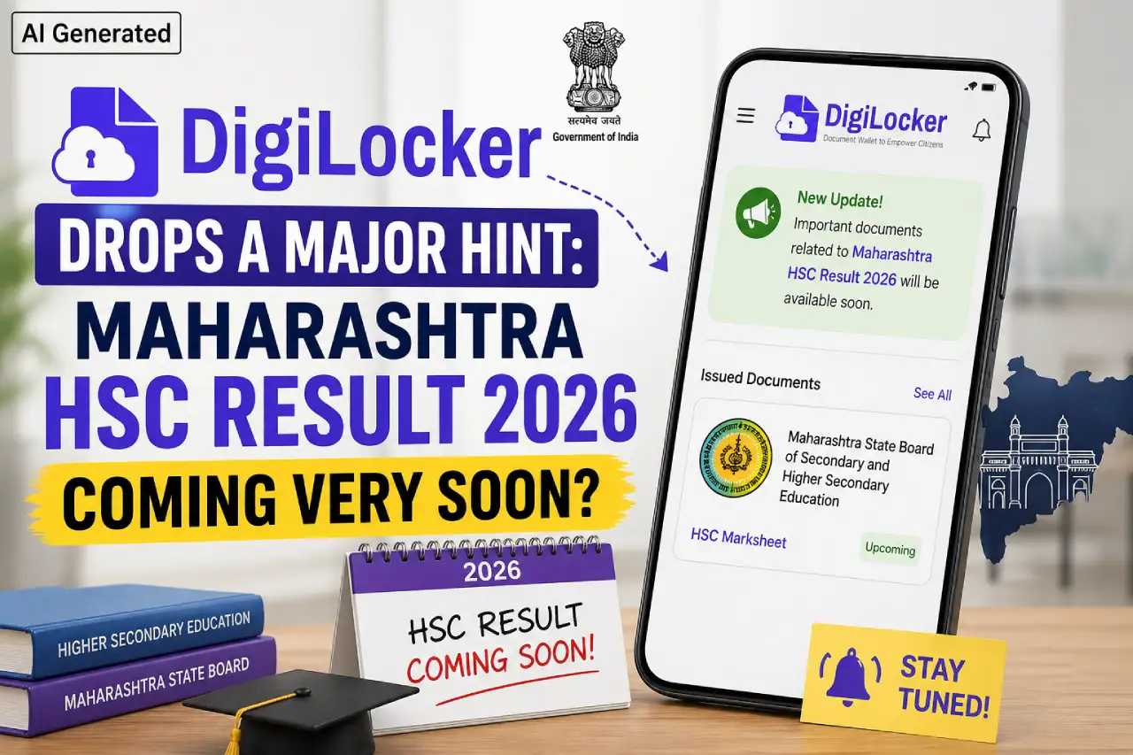 DigiLocker Drops a Major Hint: Maharashtra HSC Result 2026 Coming Very Soon?