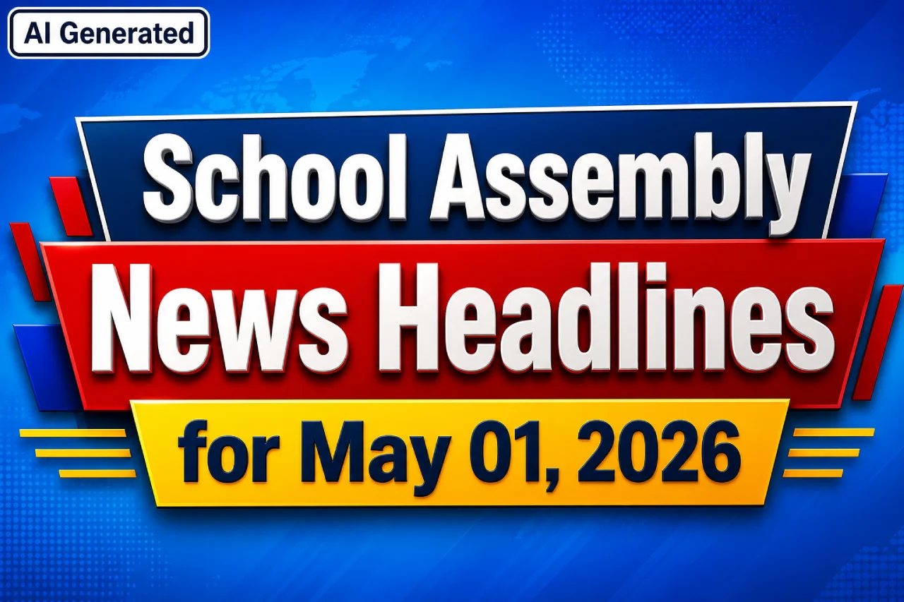School Assembly News Headlines for May 01, 2026