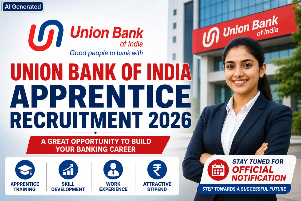 Union Bank of India Apprentice Recruitment 2026