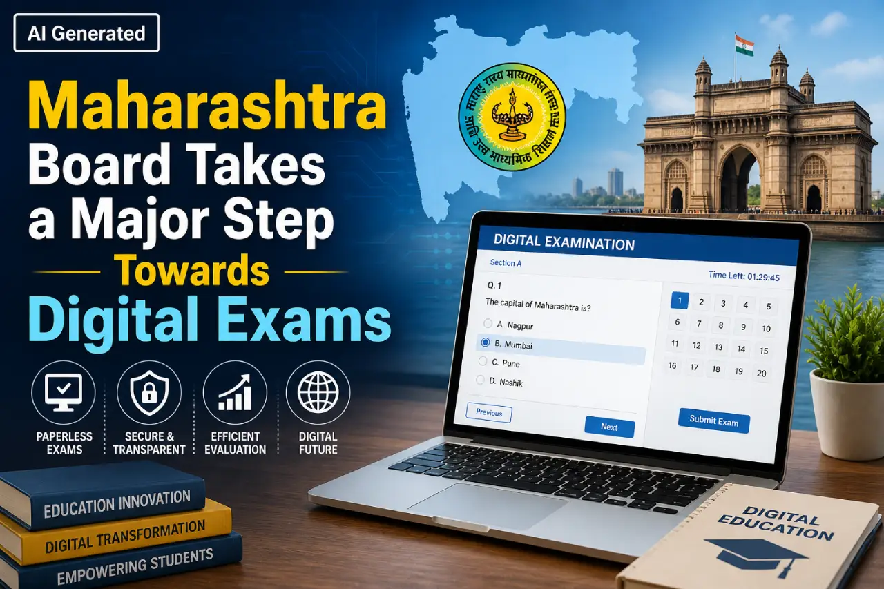 Maharashtra Board Takes a Major Step Towards Digital Exams: Are Paperless Exams on the Horizon?
