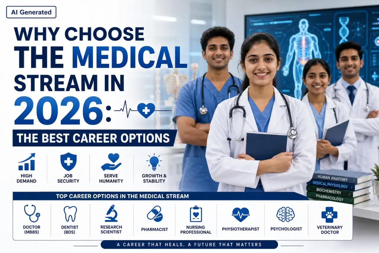 Why Choose the Medical Stream in 2026: The Best Career Options