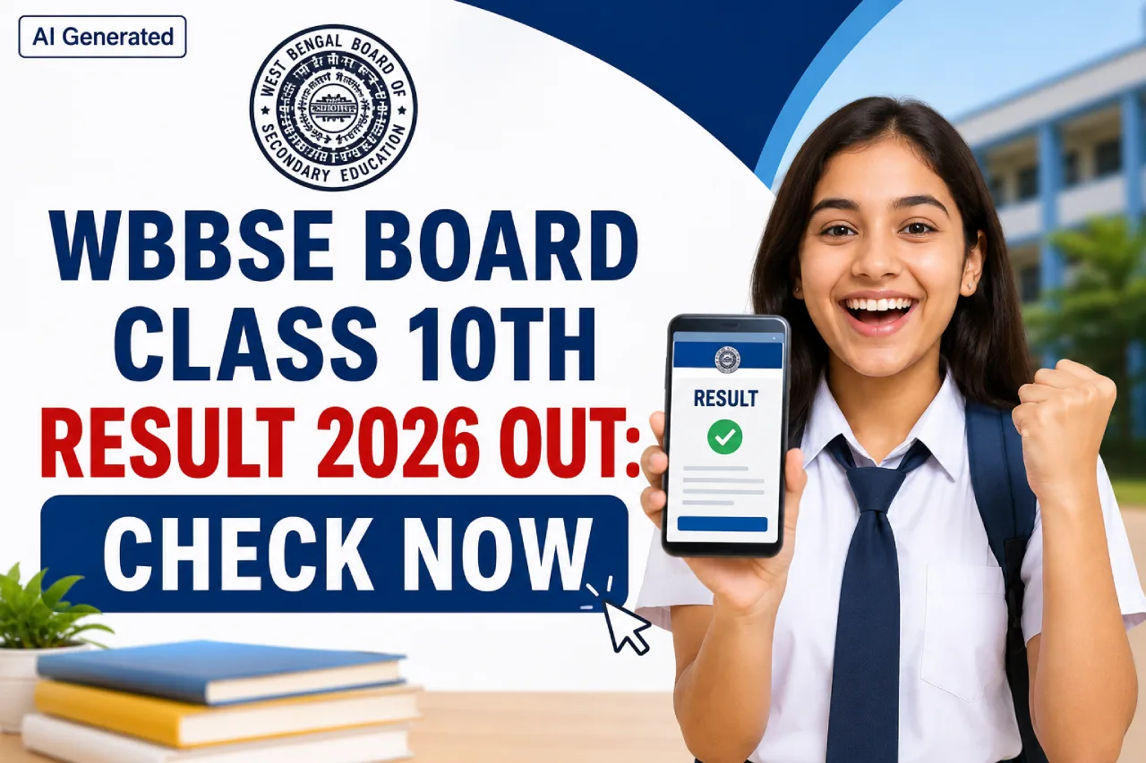 WBBSE Board Class 10th Result 2026 Out: Check Now
