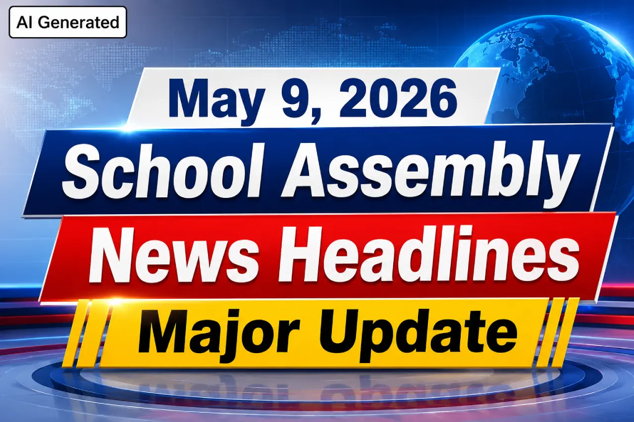 May 9, 2026 School Assembly News Headlines: Major Update