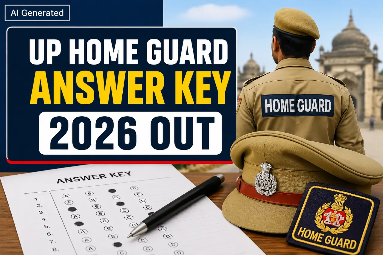 UP Home Guard Answer Key 2026 Out