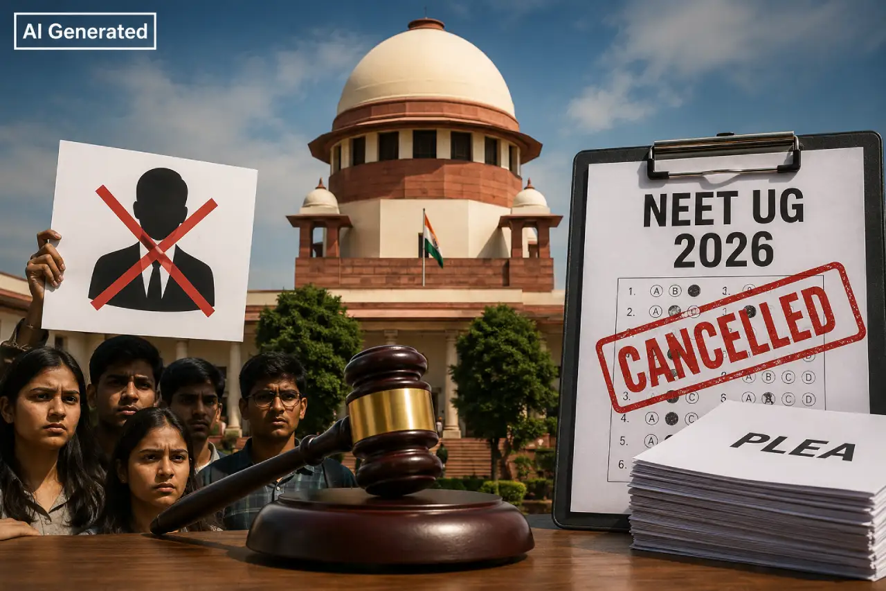 Demand in Supreme Court Following NEET UG 2026 Cancellation: Plea to Remove NTA and Conduct Re-examination Under Judicial Supervision