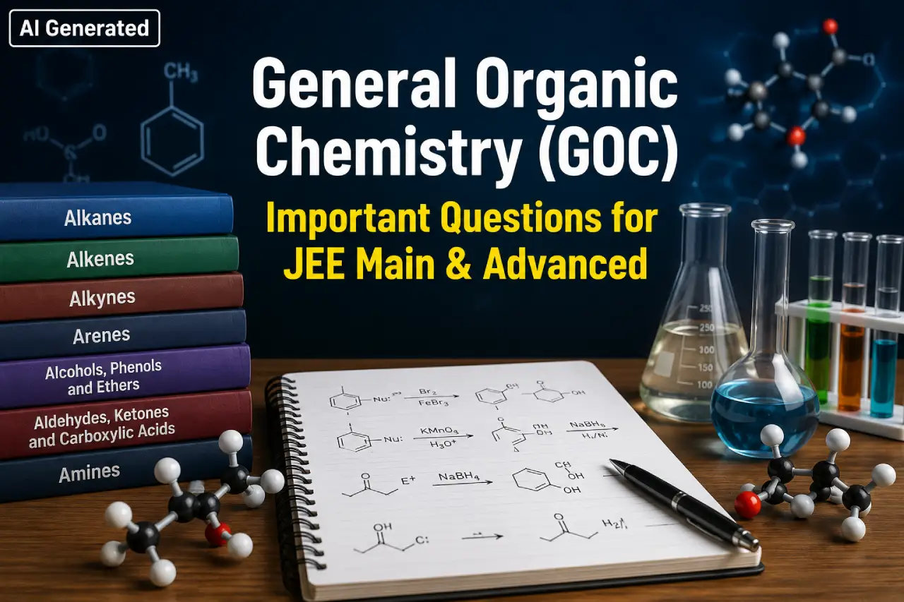 General Organic Chemistry (GOC) Important Questions for JEE Main & Advanced