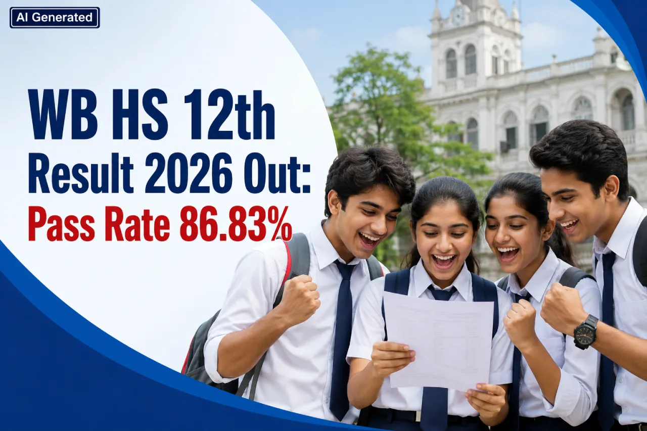 WB HS 12th Result 2026 Out: Pass Rate 86.83%