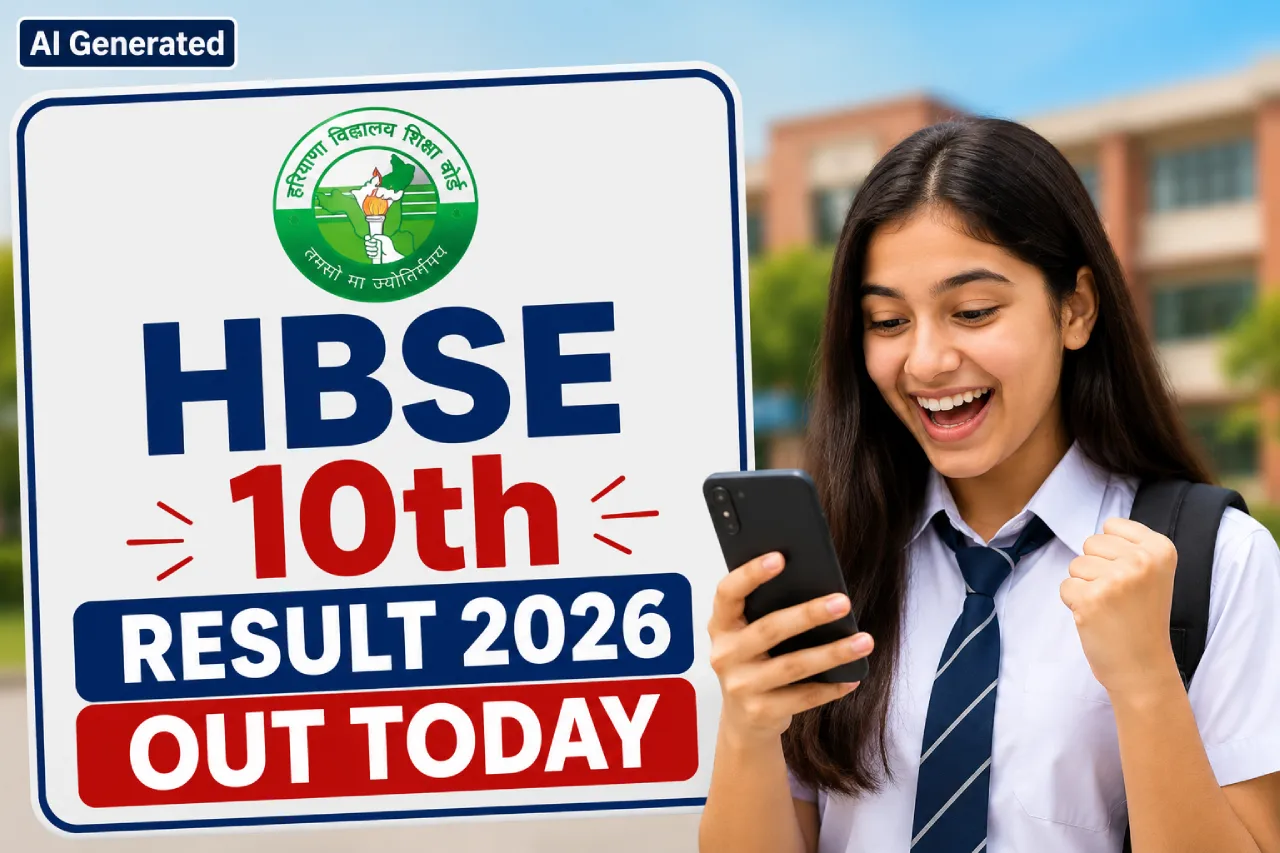 HBSE 10th Result 2026 Out Today