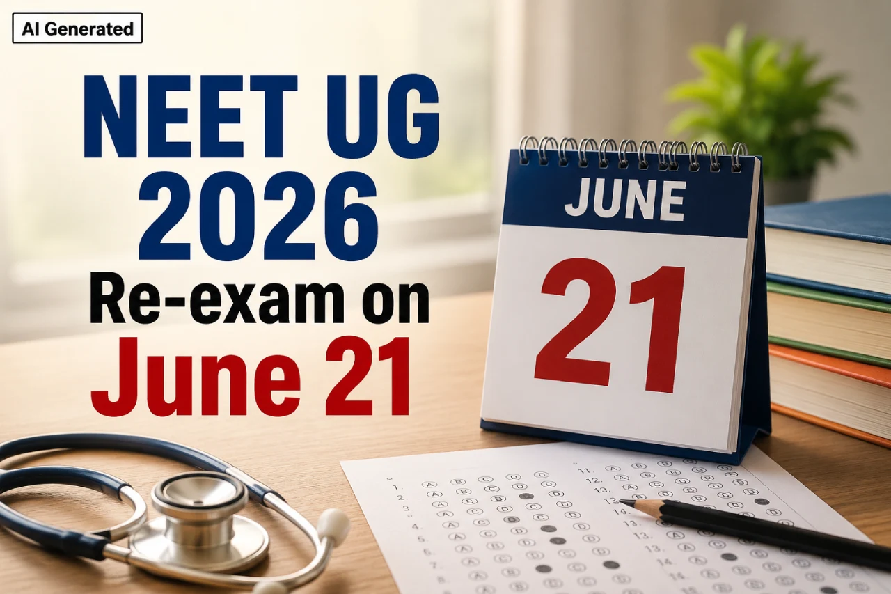 Yuva Career Update NEET UG 2026 Re-exam on June 21: NTA Announces New Date Following Paper Leak