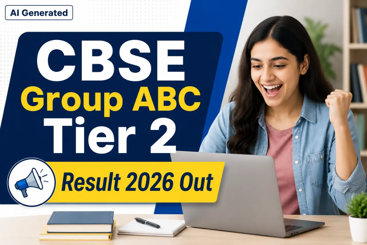 CBSE Group ABC Tier 2 Result 2026 Out
