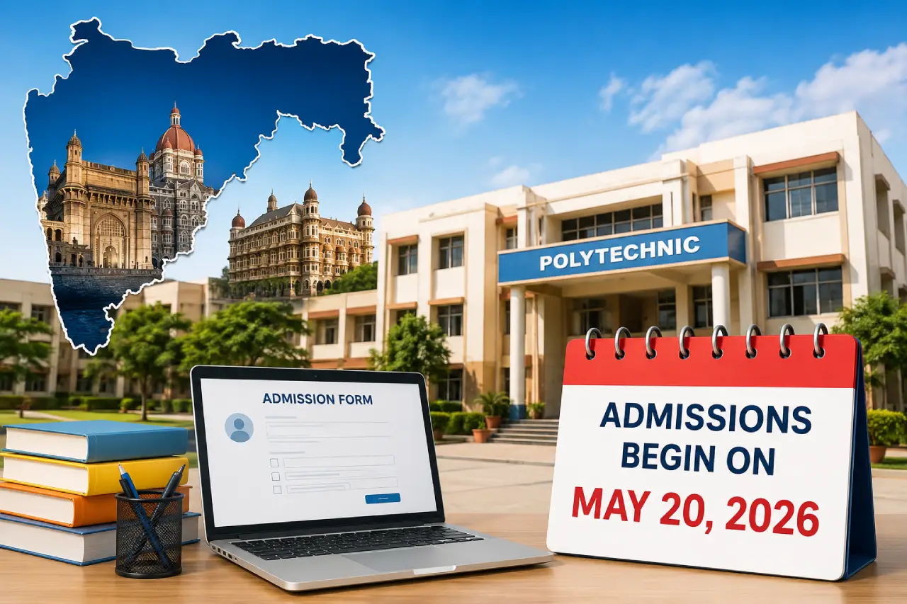 Maharashtra Polytechnic Admissions 2026 begin on May 20