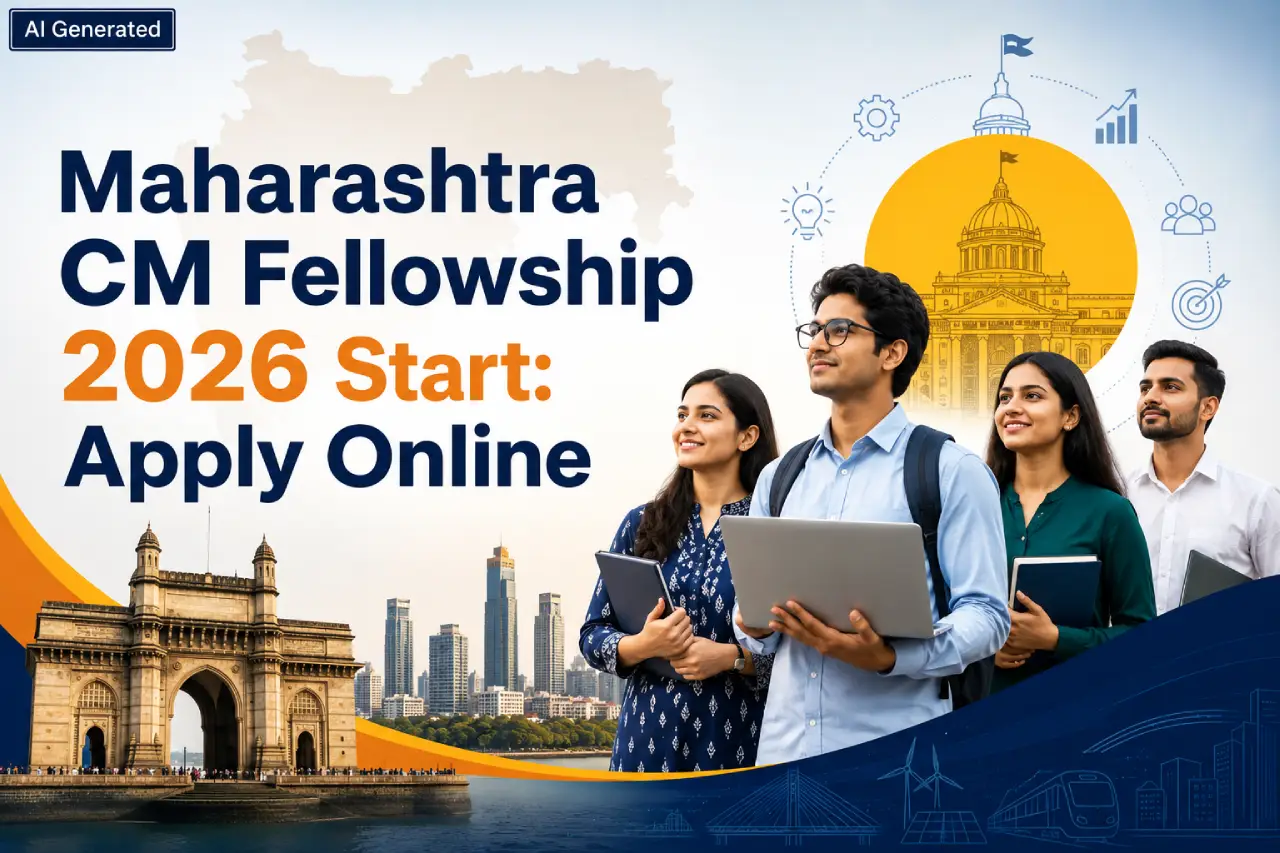 Maharashtra CM Fellowship 2026 Start: Apply Online