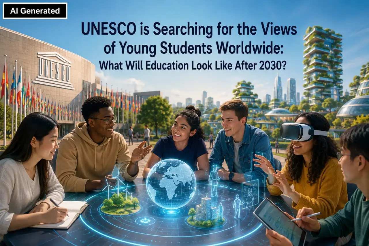 UNESCO is Searching for the Views of Young Students Worldwide: What Will Education Look Like After 2030?