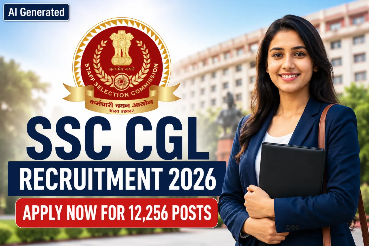 SSC CGL Recruitment 2026: Apply Now for 12,256 Posts