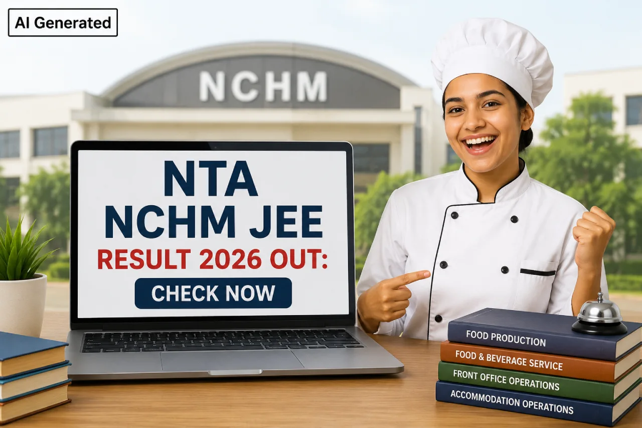 NTA NCHM JEE Result 2026 Out: Check Now