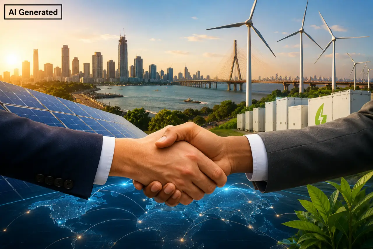 Global investment and clean energy partnerships are growing in Mumbai and Maharashtra