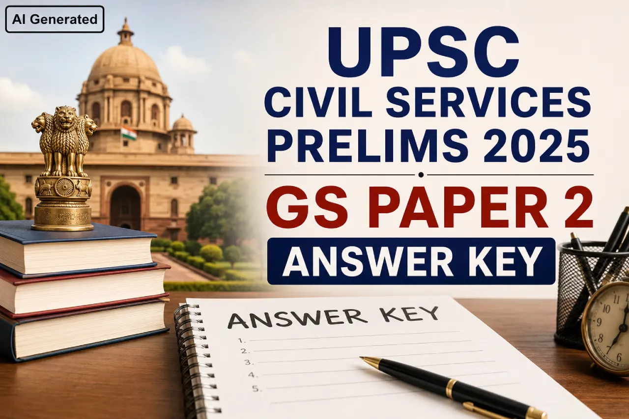 UPSC Civil Services Prelims 2025 GS Paper 2 Answer Key
