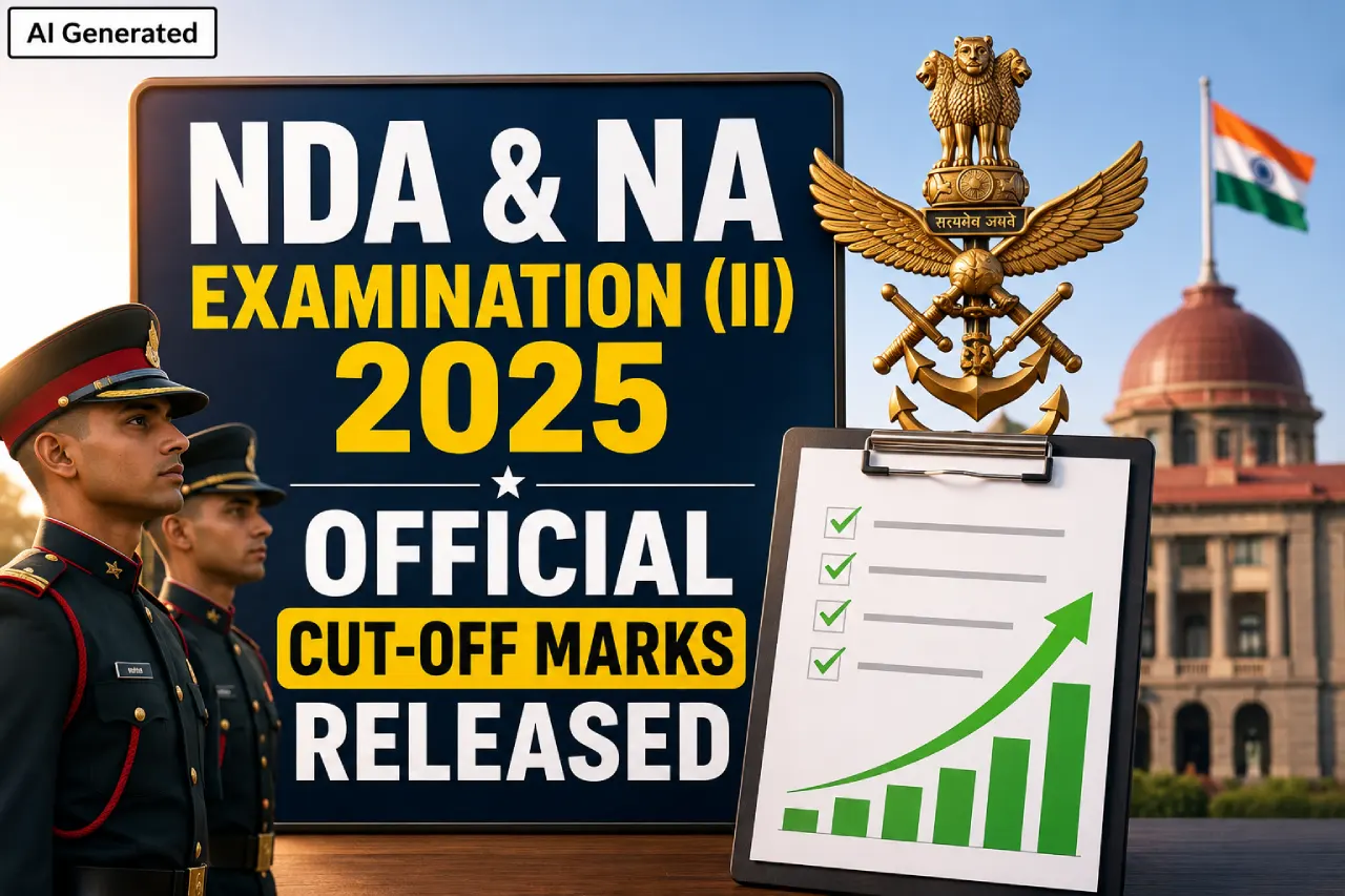 NDA & NA Examination (II) 2025 Official Cut-Off Marks Released