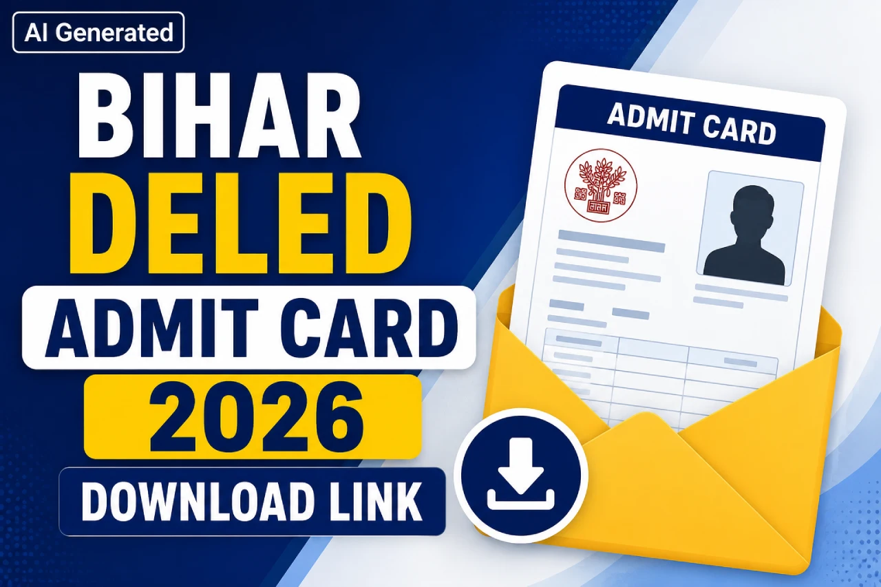 Bihar DELED Admit Card 2026 Download Link