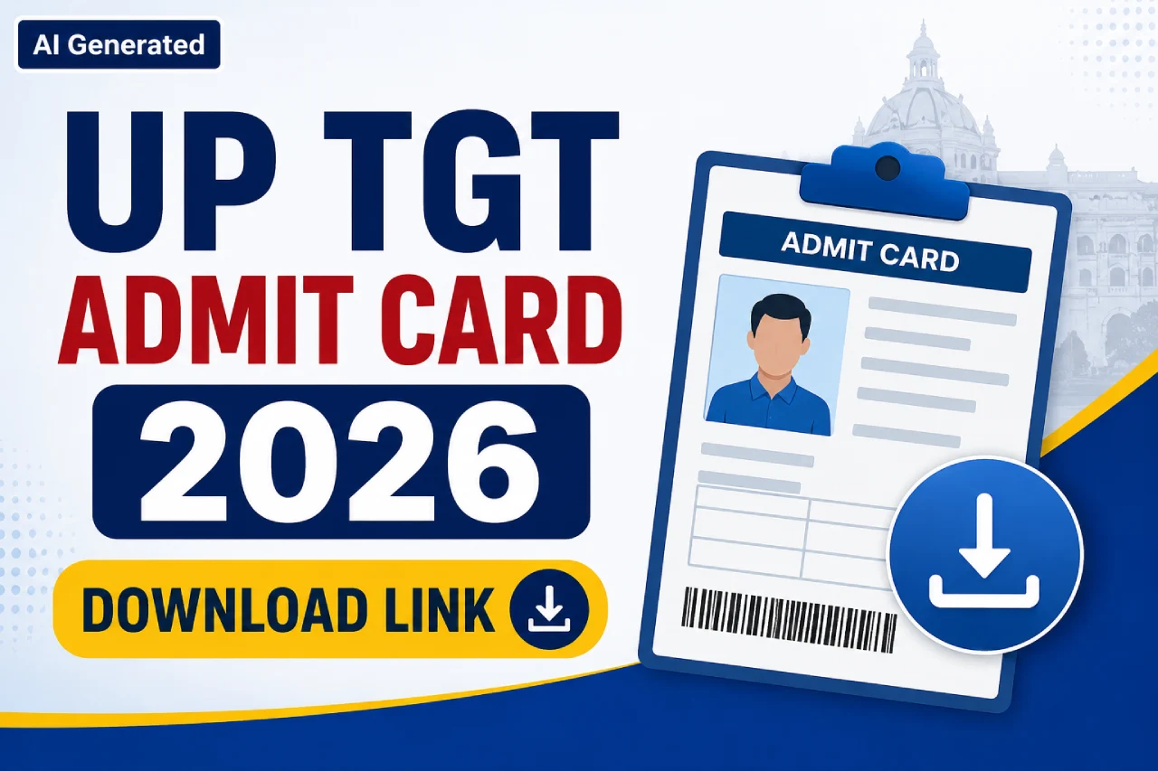 UP TGT Admit Card 2026 Download Link
