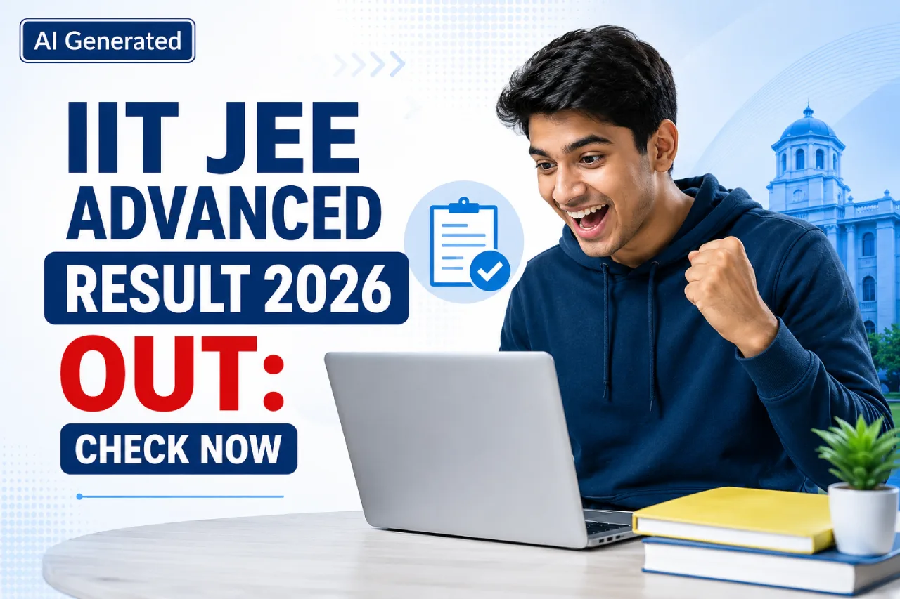 IIT JEE Advanced Result 2026 Out: Check Now