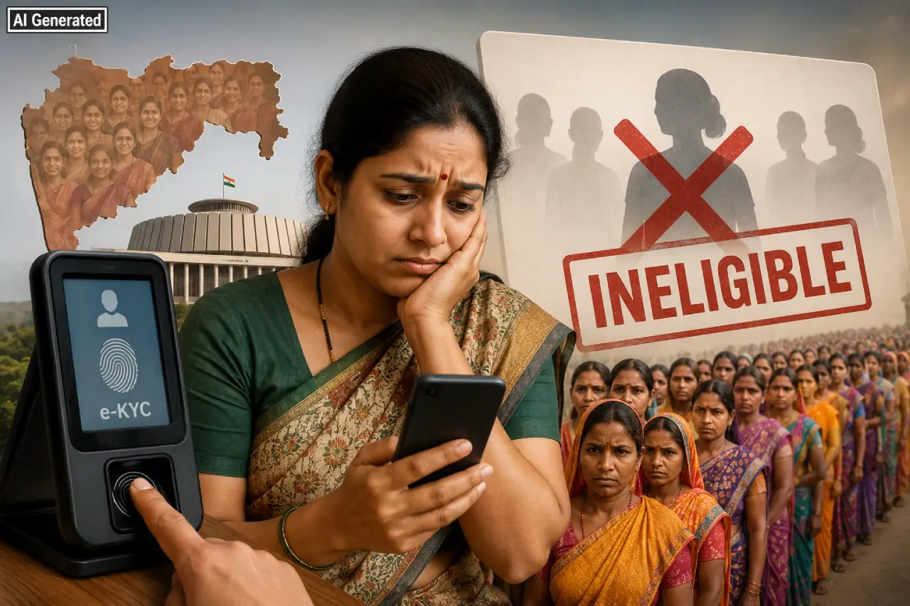 Nearly 80 Lakhs of Women were Filtered as Ineligible for the Ladli Bahin Scheme Following the e-KYC Deadline