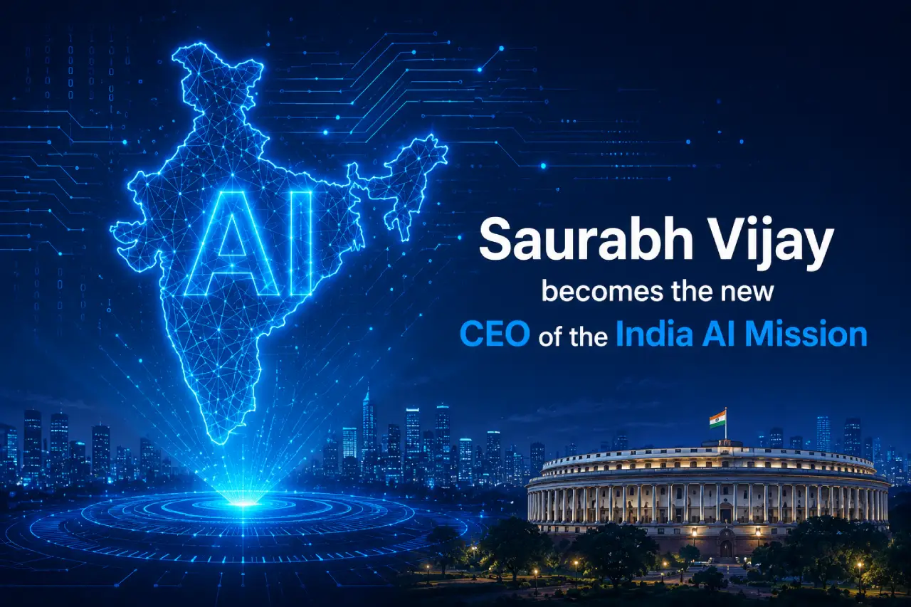 Saurabh Vijay becomes the new CEO of the India AI Mission