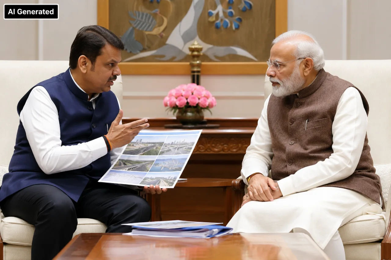 Devendra Fadnavis Discussed Multiple Projects During a Meeting with Prime Minister Modi