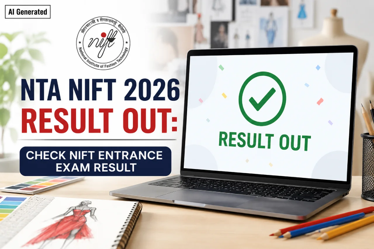 NTA NIFT 2026 Result Out: Check NIFT Entrance Exam Result