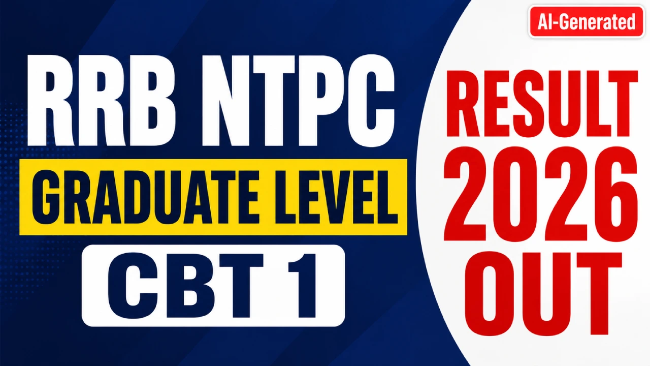 RRB NTPC Graduate Level CBT 1 Result 2026 Out