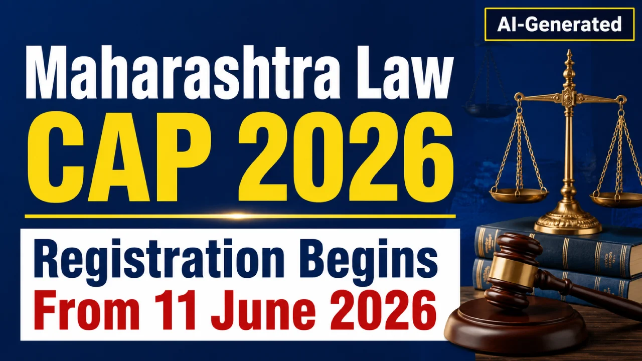 Maharashtra Law CAP 2026 Registration Begins From 11 June 2026