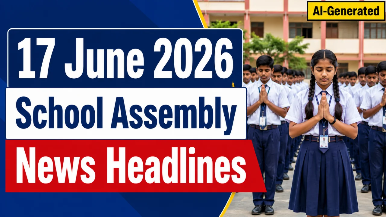 17 June 2026 School Assembly News Headlines