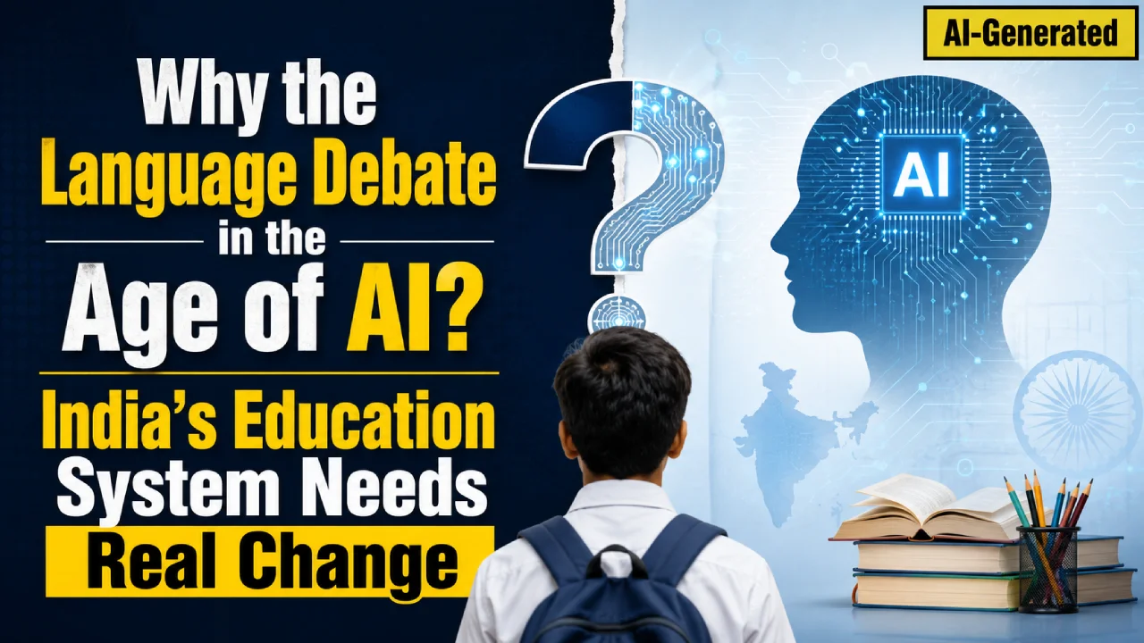 Why the Language Debate in the Age of AI? India's Education System Needs Real Change