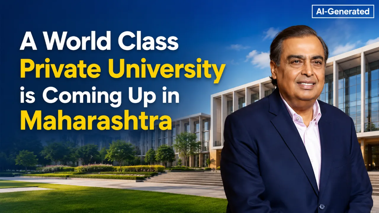 A World Class Private University is Coming Up in Maharashtra