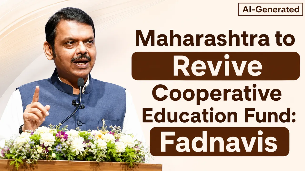 Maharashtra to Revive Cooperative Education Fund: Fadnavis