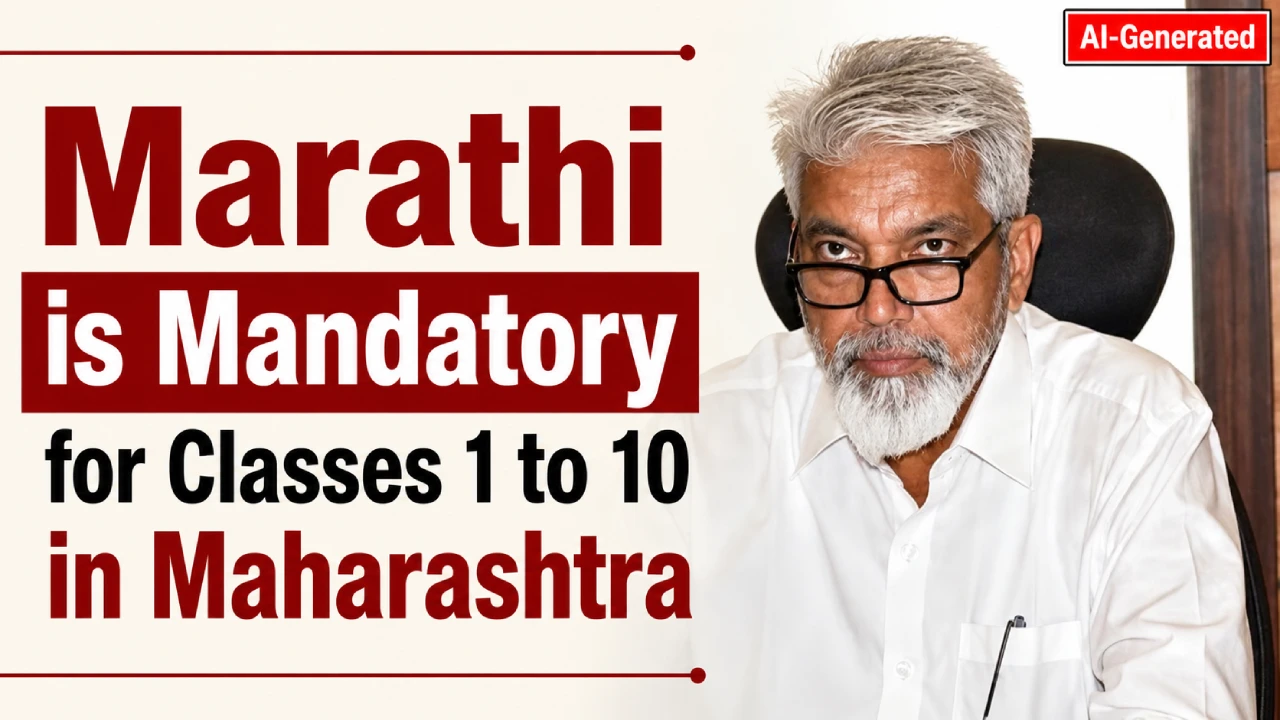 Marathi is Mandatory for Classes 1 to 10 in Maharashtra