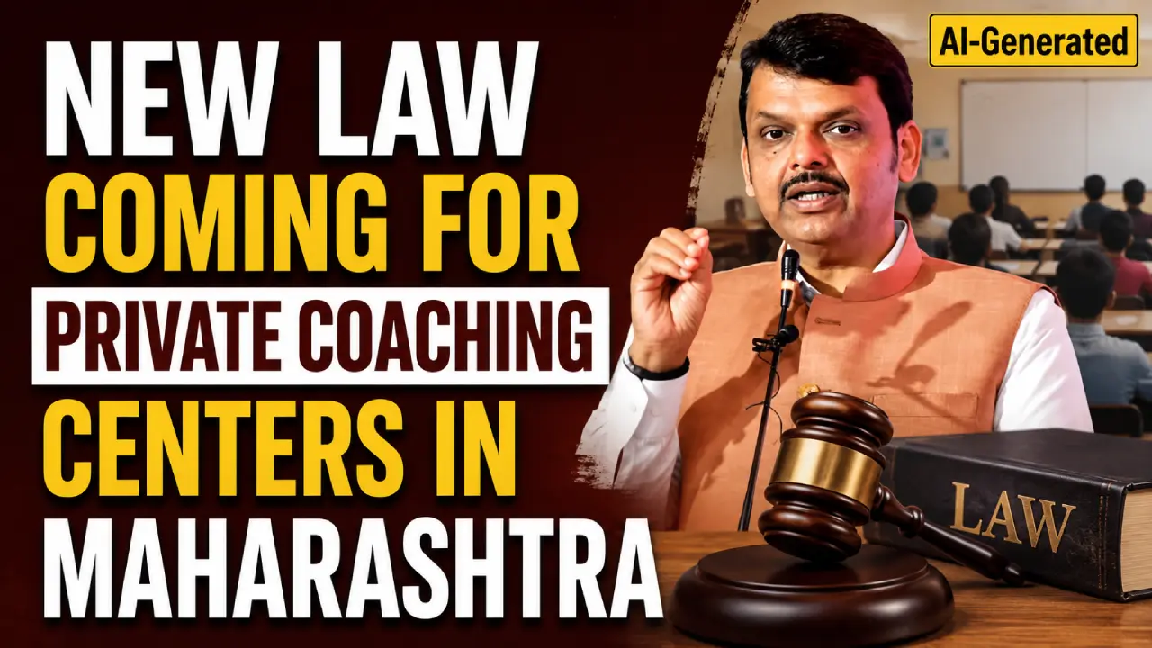 New Law Coming For Private Coaching Centers In Maharashtra