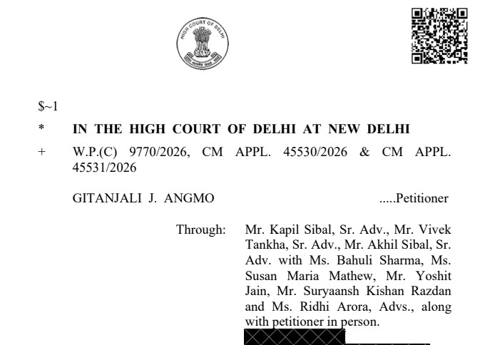 What did the Court Say Regarding the Change of Hospital in the Sonam Wangchuk Case?