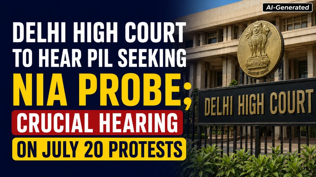 Delhi High Court to Hear PIL Seeking NIA Probe; Crucial Hearing on July 20 Protests