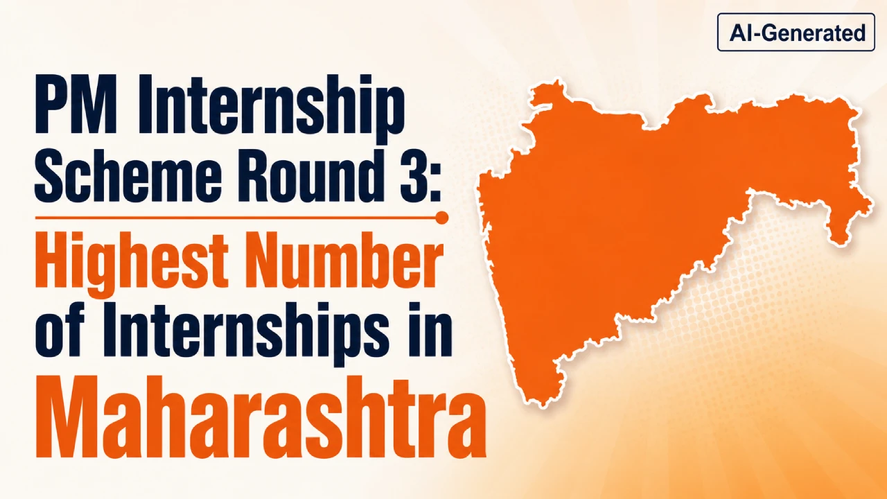 PM Internship Scheme Round 3: Highest Number of Internships in Maharashtra