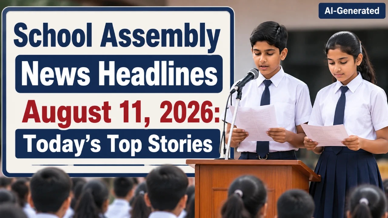 School Assembly News Headlines August 11, 2026: Today's Top Stories