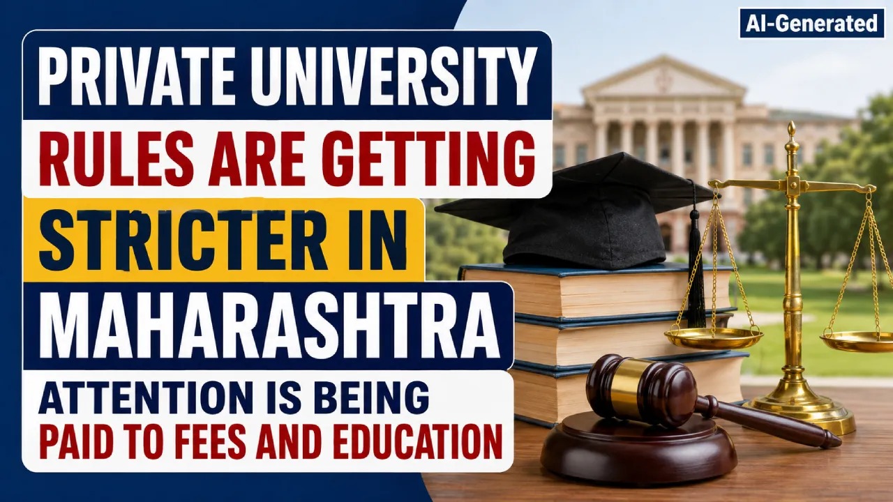 Private University Rules Are Getting Stricter in Maharashtra; Attention Is Being Paid to Fees and Education