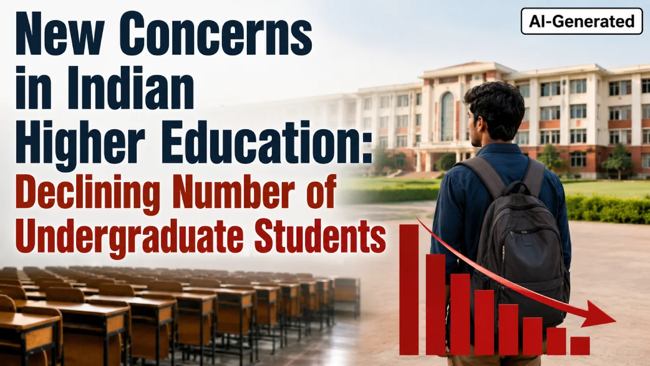 New Concerns in Indian Higher Education: Declining Number of Undergraduate Students