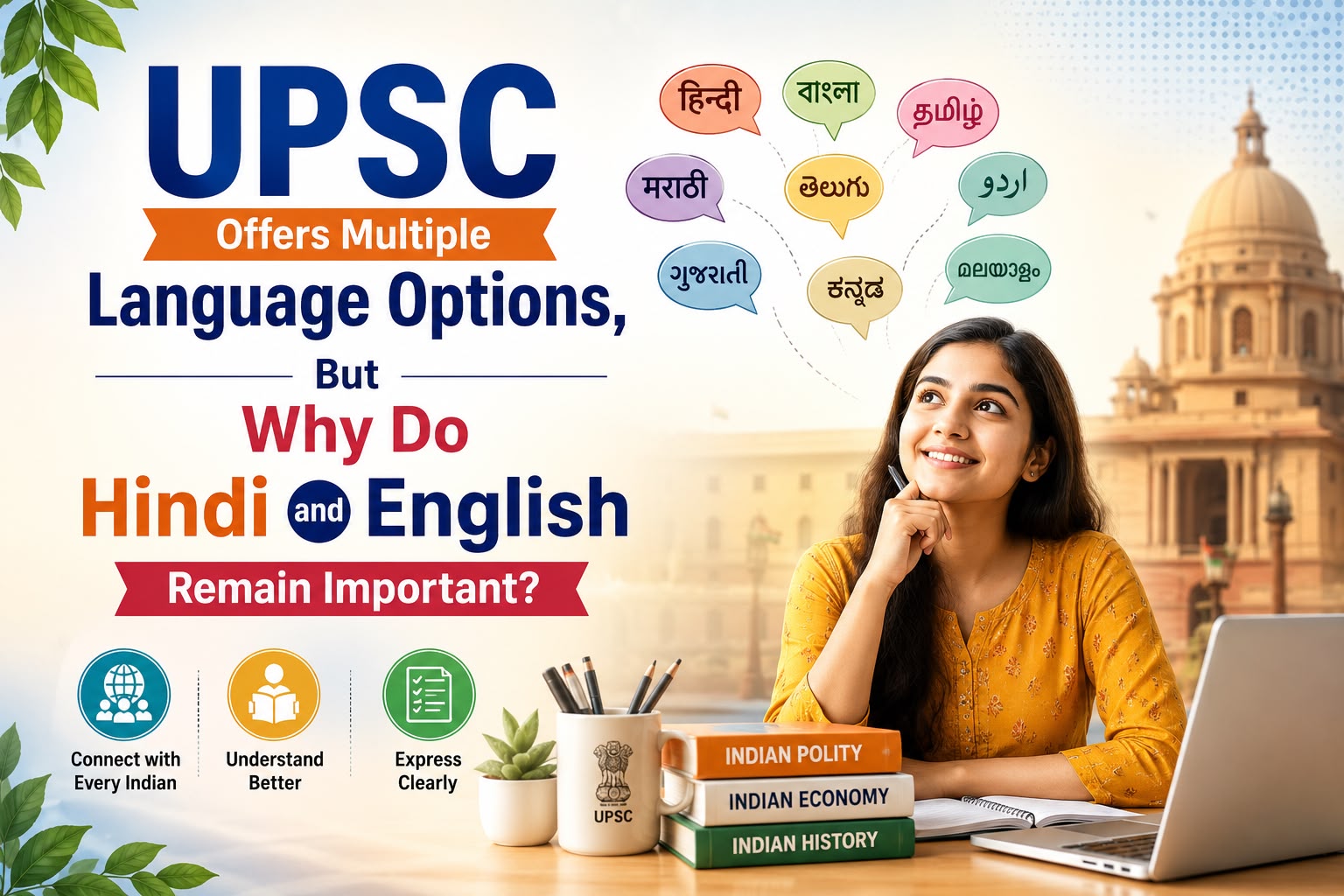 UPSC Offers Multiple Language Options, But Why Do Hindi and English Remain Important?