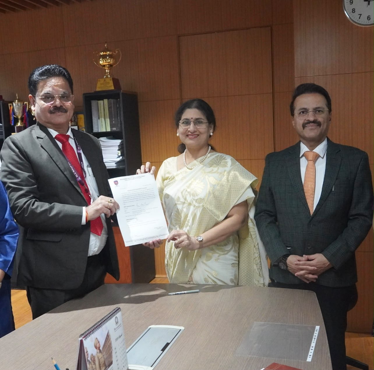Prof. (Dr.) Jyoti Bhakare Takes Charge as Vice-Chancellor of MNLU Nagpur