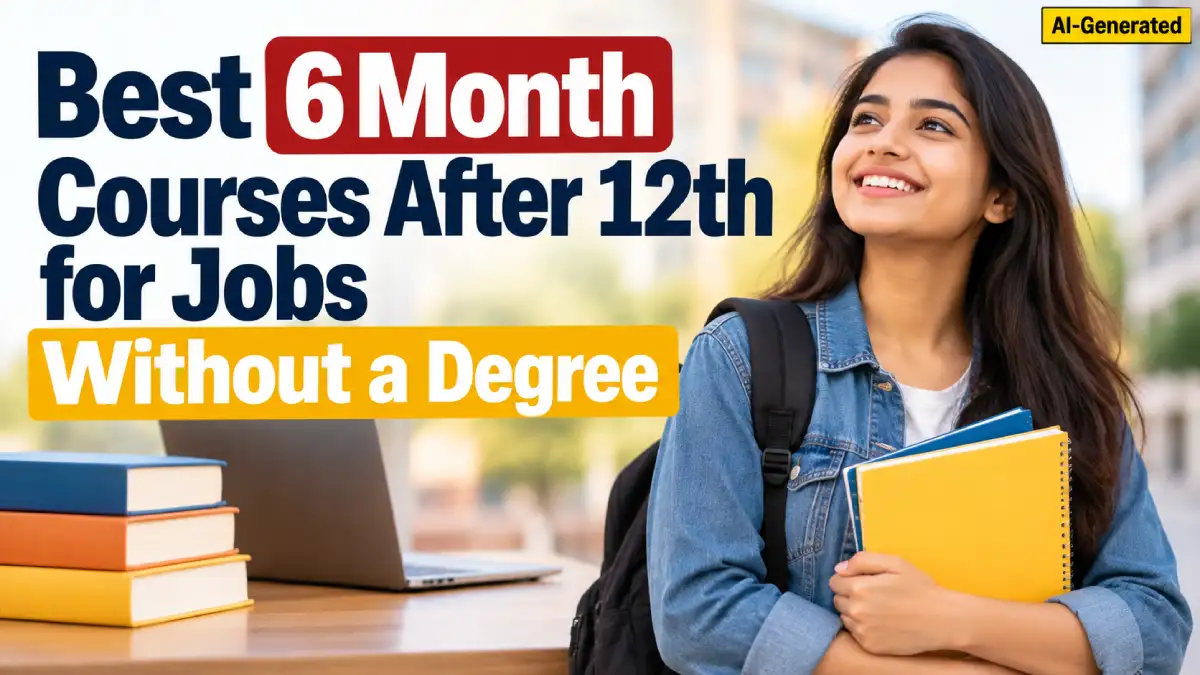 Best 6Month Courses After 12th for Jobs Without a Degree