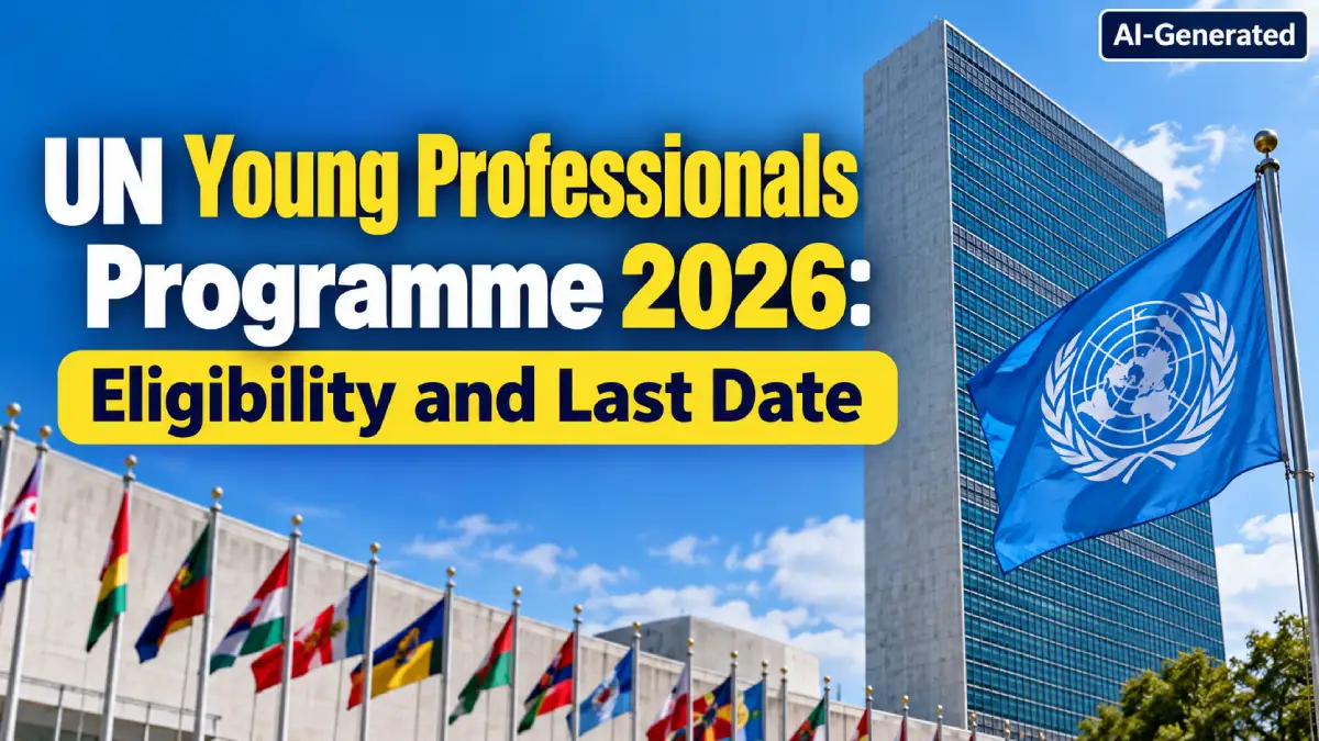 UN Young Professionals Programme 2026: Eligibility and Last Date